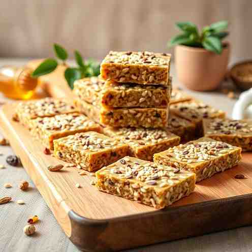 Healthy Power Bars Recipe - Make Greek Pasteli Today